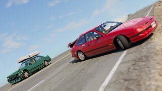 BeamNG Drive  Cars vs RoadRage 27 [upl. by Annayk108]