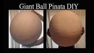 Giant Pinata  Big Pinata  Surprise Pinata Ball  DIY Pinata  How to make a super size pinata ball [upl. by Christa]