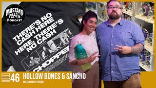 Hollow Bones amp Sancho on the Chopper tee Brown Cardigan amp JBHiFi brownies [upl. by Tillie]