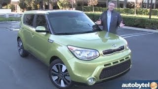 2014 Kia Soul Test Drive Video Review [upl. by Yelhs]