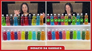 DESAFIO DA GARRAFA COLORIDA  Acerte a ordem das cores e receba o seu prêmio [upl. by Nikolia]