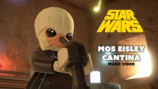 Star Wars Cantina Song  Mos Eisley Cantina MUSIC VIDEO LEGO Star Wars [upl. by Asirac975]