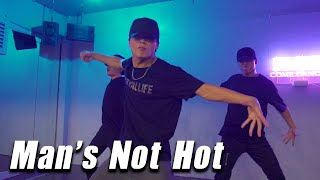 Mans Not Hot Remix I RKLS Krump Choreography [upl. by Ahrens]