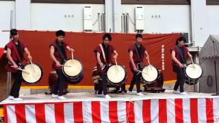 広島工業大学 和太鼓サークル 鼓遊会 観音神社 節分祭 我珍鼓 [upl. by Ammadis]