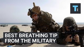 Soldiers use this breathing technique to stay calm [upl. by Annyahs]