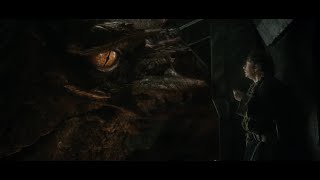 Bilbo Bolsón conoce al Dragón Smaug  El Hobbit La Desolación de Smaug [upl. by Nevins]