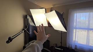 BEIYANG Softbox Lighting Kit Photography Soft Box Studio Lights for Photography Review [upl. by Enomed]