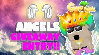 ANGEL WINGS GIVEAWAY ENTRY  Growtopia DONE [upl. by Jourdain142]