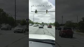 Sometimes The Best Therapy Is A Long Drive And Good Music Driving in Atlanta USA  shorts [upl. by Karylin]