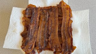 Candied Sweet and Spicy Bacon Jerky in Dehydrator [upl. by Onitnelav]