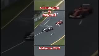 Schumacher Vs Montoya  Melbourne 2002 F1 [upl. by Niamrej]