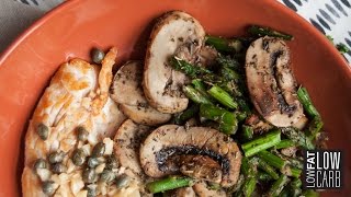 Chicken Piccata Recipe  LowCarb amp Delicious [upl. by Wilcox543]