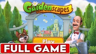 Gardenscapes Full Game Walkthrough Longplay [upl. by Anilehcim]