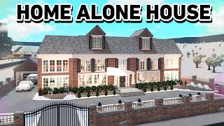 BUILDING THE HOME ALONE HOUSE IN BLOXBURG [upl. by Uriel]