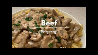 Beef Stroganoff Recipe  Try This Simple Comfort Food Recipe [upl. by Noswad]