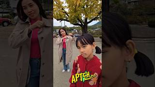 국제커플 cute 500년 은행나무앞에서 로제amp브루노마스 Apt댄스 챌린지 [upl. by Ahselrac]