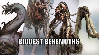 Top 10 Biggest Behemoths [upl. by Shull]