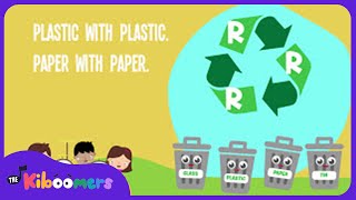 Reduce Reuse Recycle Song for Kids  Earth Day Songs for Children  The Kiboomers [upl. by Doughman657]