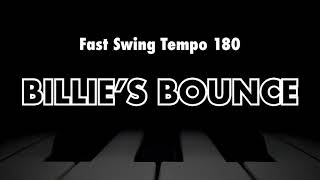 Billies Bounce Charlie Parker  Backing Track [upl. by Derf]