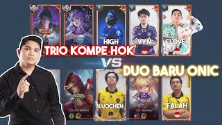 Ketemu Duo Baru ONIC HOK Di Rank Auto Kita Bantai With RRQ Vyn amp Jijey High  Honor of Kings [upl. by Eornom]