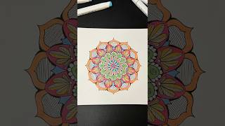 Part 2 Let’s add color to the mandala I created in my previous post 😁 [upl. by Heiney564]