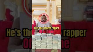 Top 10 richest rappers of all time rappers shorts [upl. by Alludba]