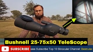 Bushnell 2575x50 Telescope Monocular Review and Zoom Test [upl. by Persas]