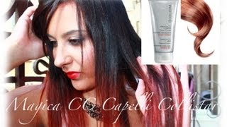 Collistar Magica CC Capelli  Maschera riflessante ROSSO PAPRIKA [upl. by Ozan]