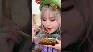 Mì chajang tương đen reviewfood food mukbang [upl. by Aubin]