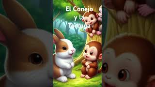 El Conejo y la Tortuga Una Fábula Clásica para Niños Cuento Infantil  conejo tortuga ia parte 3 [upl. by Alleciram]