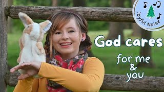 God Cares for Me and You  Christian toddlers and kids song about worry [upl. by Adaynek]