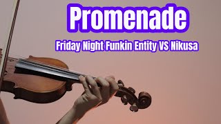 Friday Night Funkin VS Entity Nikusa  Promenade  Violin Cover [upl. by Aloivaf]