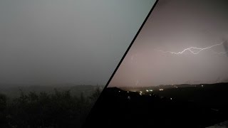 Halloween Weekend FloodStorms Time Lapse October 30 2015 [upl. by Ysdnil52]