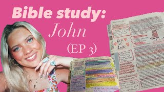 BIBLE STUDY John EP 3 let’s learn the Bible together 💞🌟✝️ [upl. by Aydan]