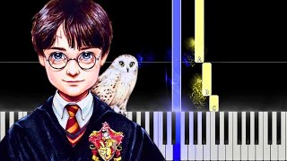 Harry Potter  Hedwigs Theme  EASY Piano Tutorial [upl. by Jessica]