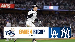 Yankees bats EXPLODE force Game 5 against Dodgers in World Series  Game Recap [upl. by Zaller]