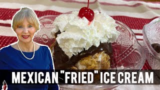 How To Make Authentic Mexican Fried Ice Cream [upl. by Humbert586]