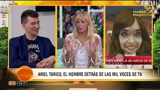 TARICO el hombre de las mil voces de TN  Entrevista completa [upl. by Aiuqcaj]