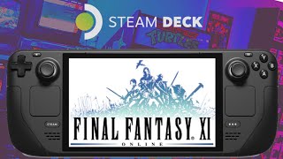 Outdated Setup Final Fantasy XI on Steam Deck [upl. by Alrahs]