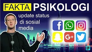 Menurut Psikologi  5 fakta kepribadian orang yang update status di media sosial [upl. by Garges]