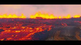 Southern fissure goes dead No more lava going into Grindavik Northern fissure erupting 150124 [upl. by Gunn]