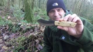 Brisafi Nessmuk 125  Bushcraft amp camp knife 20182019 [upl. by Mingche920]