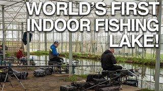 Worlds First Indoor Fishing Lake Cast North West [upl. by Leynwad]