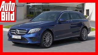 MercedesBenz CKlasse Facelift 2018 FahrberichtReview [upl. by Katrinka]