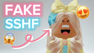 GET THIS NEW FREE FAKE SSHF 😍✨ [upl. by Ruddie621]