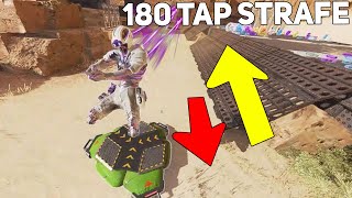 HOW TO 180 TAP STRAFE ON OCTANES JUMP PAD  Apex Legends Movement Tips [upl. by Jaquenetta]