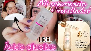 ✨NUEVO SUERO FACIAL CON ACIDO GLICOLICO DE LBEL 10 Luminosidad RESEÑA COMPLETA SANDY GO [upl. by Uund]