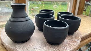 Pottery Sake set [upl. by Croteau]