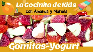 🍬🍇GOMITAS DE YOGURT🍒  DELICIOSA RECETA😱🤩🌟  La Cocinita de EpicKids  Deliciosa Receta [upl. by Acenahs]