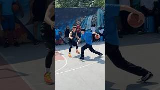 Delivery man EXPOSES Streetball Hoopers and BREAKS ANKLES [upl. by Babby]